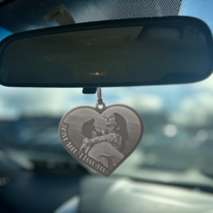 Magic 3D Photo Heart Ornament for Car