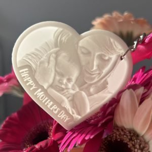 Magic 3D Heart Keyring