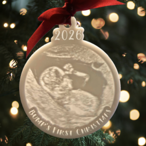 Bump's First Christmas Ornament - 2026