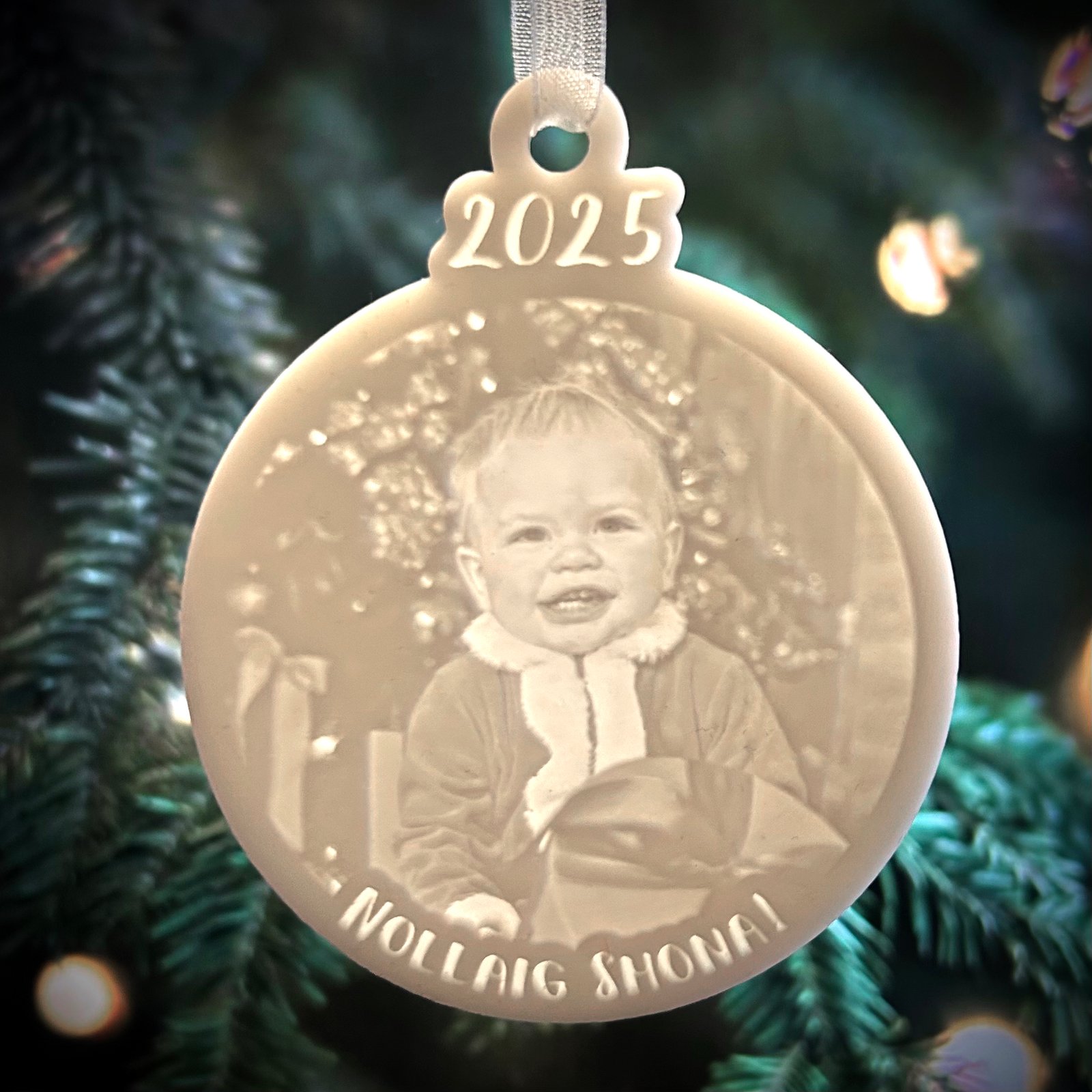2025 'Nollaig Shona!' Magic 3D Christmas Ornament