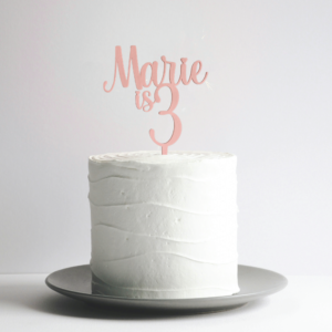Personalised Birthday Cake Topper made in ireland